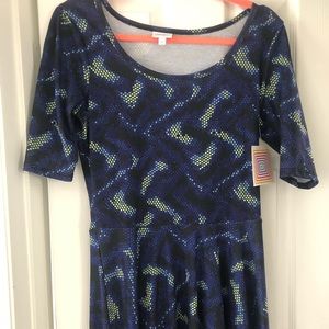 LuLaRoe Nicole Dress Size M NWT